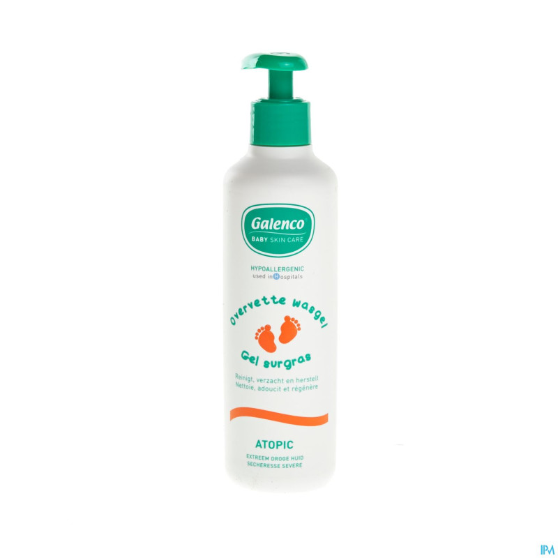 Galenco bb atopic gel lavant surgras 250ml