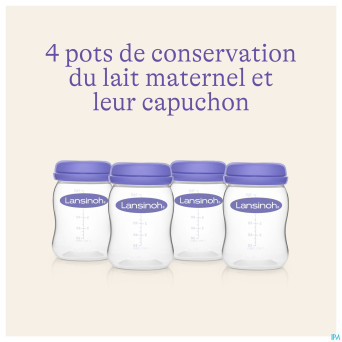 Lansinoh bouteille conservation lait maternel 4