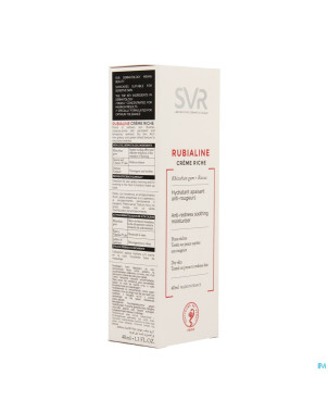 Rubialine creme riche tube pompe 40ml