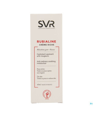 Rubialine creme riche tube pompe 40ml