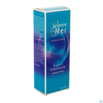 Science&mer nacre moussante exfoliant corps  200ml