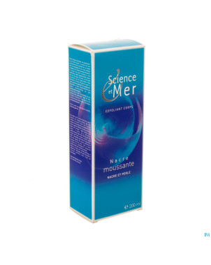 Science&mer nacre moussante exfoliant corps  200ml
