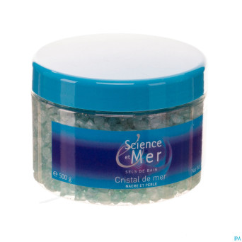 Science&mer sels de bain cristals de mer    500g