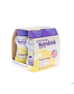 Nutridrink yoghurt gout vanille-citron  4x200ml