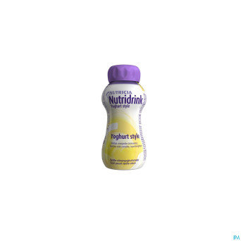 Nutridrink yoghurt gout vanille-citron  4x200ml