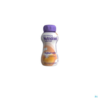 Nutridrink yoghurt gout peche-orange    4x200ml