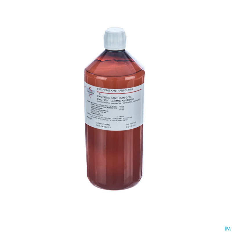 Gomme xanthane sans arome/colorant excip.  1kg fag