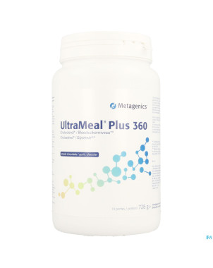 Ultrameal plus 360 chocolat pot 728g    metagenics