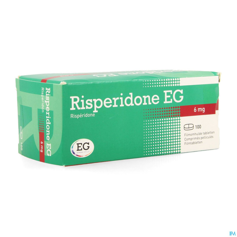 Risperidone eg tabl 100 x 6 mg