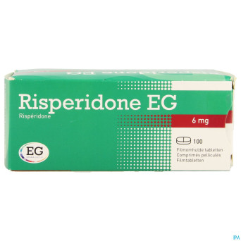 Risperidone eg tabl 100 x 6 mg