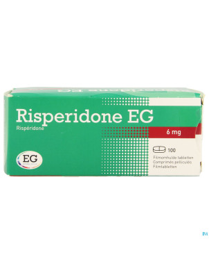 Risperidone eg tabl 100 x 6 mg