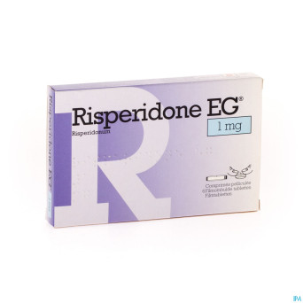 Risperidone eg tabl   6 x 1 mg