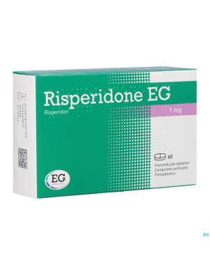 Risperidone eg tabl  60 x 1 mg