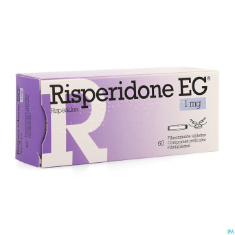 Risperidone eg tabl  60 x 1 mg