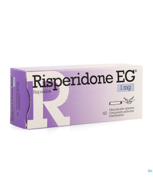 Risperidone eg tabl  60 x 1 mg