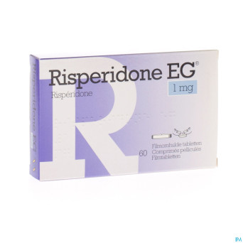 Risperidone eg tabl  60 x 1 mg