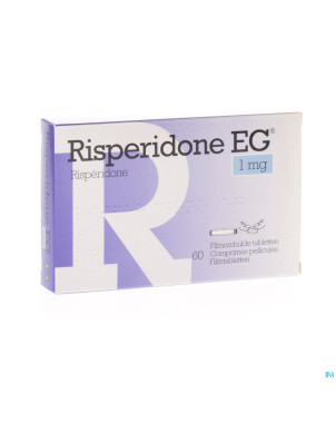 Risperidone eg tabl  60 x 1 mg