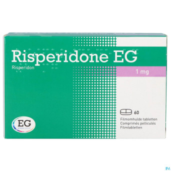 Risperidone eg tabl  60 x 1 mg
