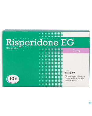 Risperidone eg tabl  60 x 1 mg