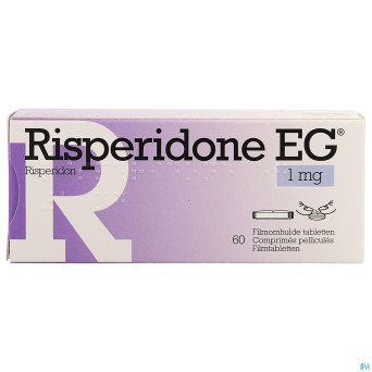 Risperidone eg tabl  60 x 1 mg