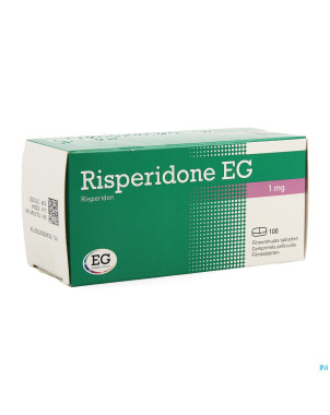 Risperidone eg tabl 100 x 1 mg