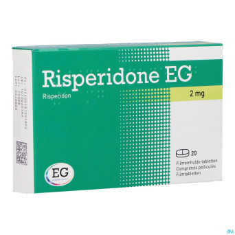 Risperidone eg tabl  20 x 2 mg