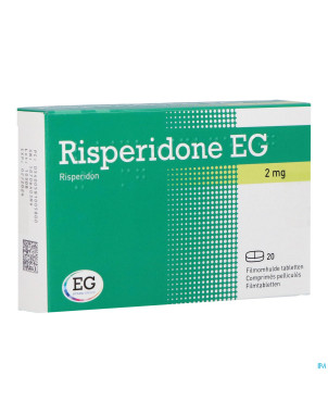 Risperidone eg tabl  20 x 2 mg