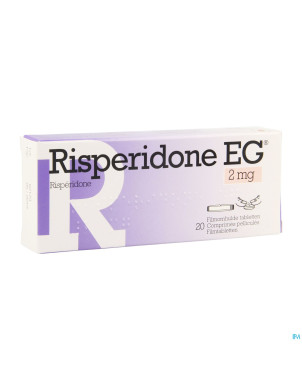 Risperidone eg tabl  20 x 2 mg