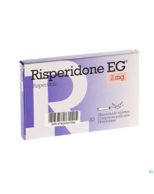 Risperidone eg tabl  20 x 2 mg