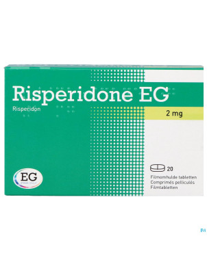 Risperidone eg tabl  20 x 2 mg