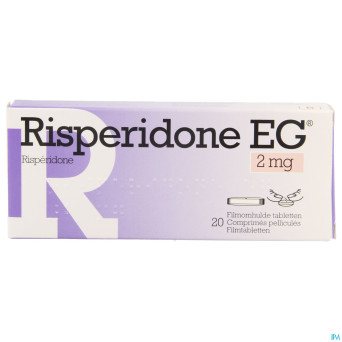 Risperidone eg tabl  20 x 2 mg