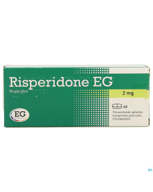 Risperidone eg tabl  60 x 2 mg