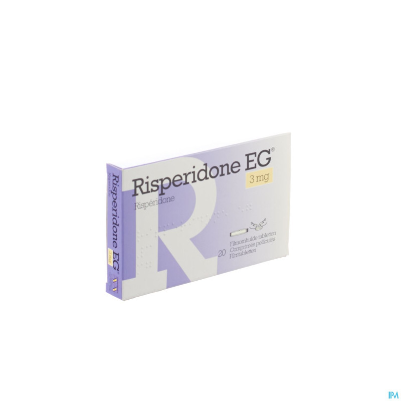 Risperidone eg tabl  20 x 3 mg