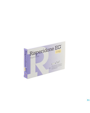 Risperidone eg tabl  20 x 3 mg