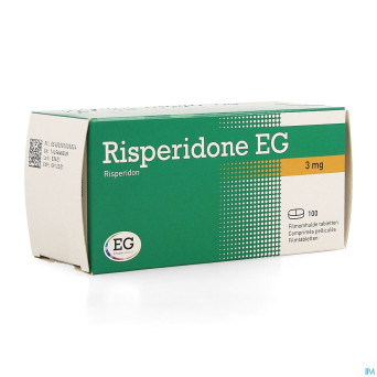 Risperidone eg tabl 100 x 3 mg