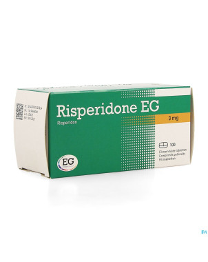 Risperidone eg tabl 100 x 3 mg