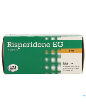 Risperidone eg tabl 100 x 3 mg
