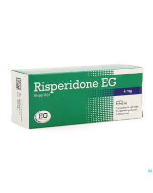 Risperidone eg tabl  60 x 4 mg