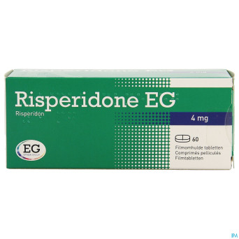 Risperidone eg tabl  60 x 4 mg