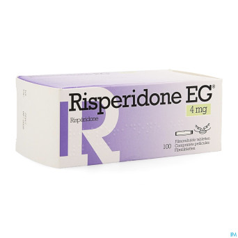 Risperidone eg tabl 100 x 4 mg