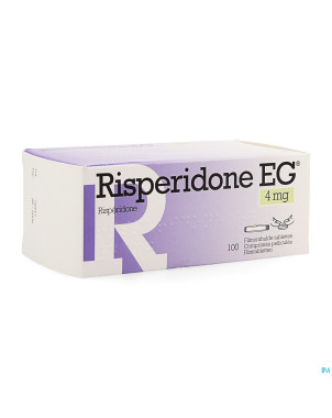 Risperidone eg tabl 100 x 4 mg