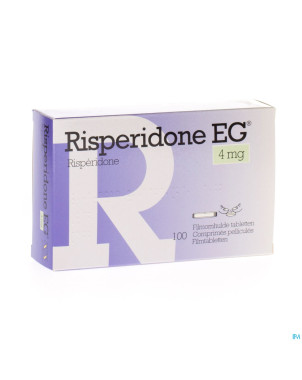 Risperidone eg tabl 100 x 4 mg