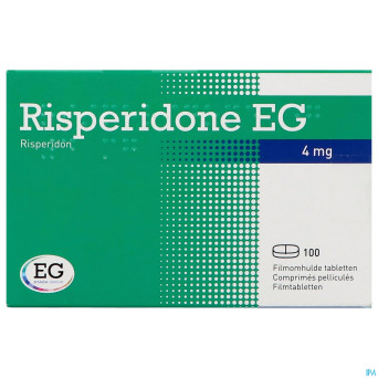 Risperidone eg tabl 100 x 4 mg
