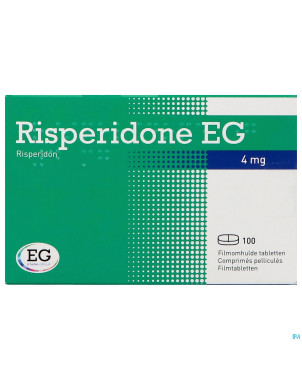 Risperidone eg tabl 100 x 4 mg