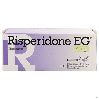 Risperidone eg tabl 100 x 4 mg