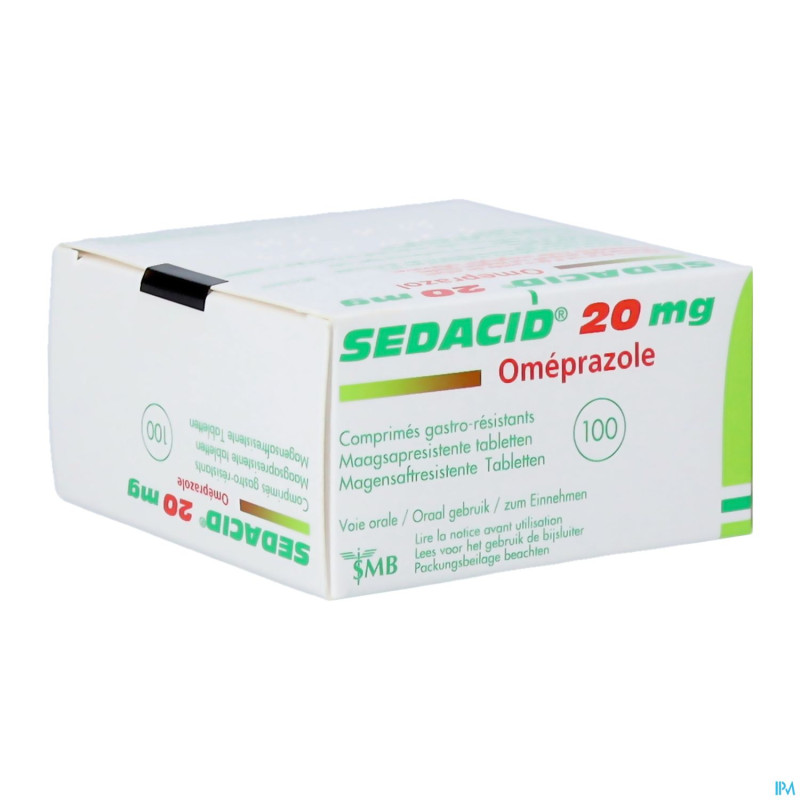 Sedacid 20 mg comp 100 x 20 mg