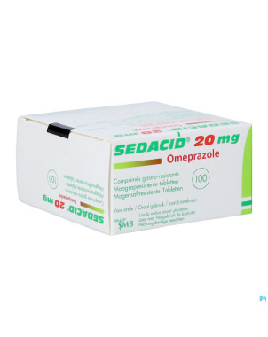 Sedacid 20 mg comp 100 x 20 mg