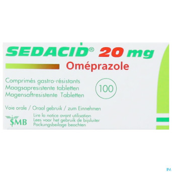 Sedacid 20 mg comp 100 x 20 mg