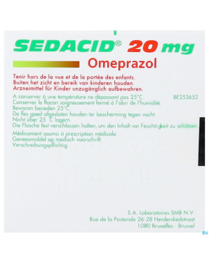 Sedacid 20 mg comp 100 x 20 mg