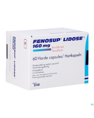 Fenosup lidose 160 mg gel 60 x 160 mg